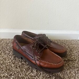 G.H. Bass & Co. Ranger Super Lug Camp Moc Boat Shoes - Men's 8.5 / Women's 10.5